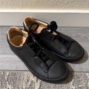 ECCO Kinhin Fashion Sneaker Black Veg Tan Men’s